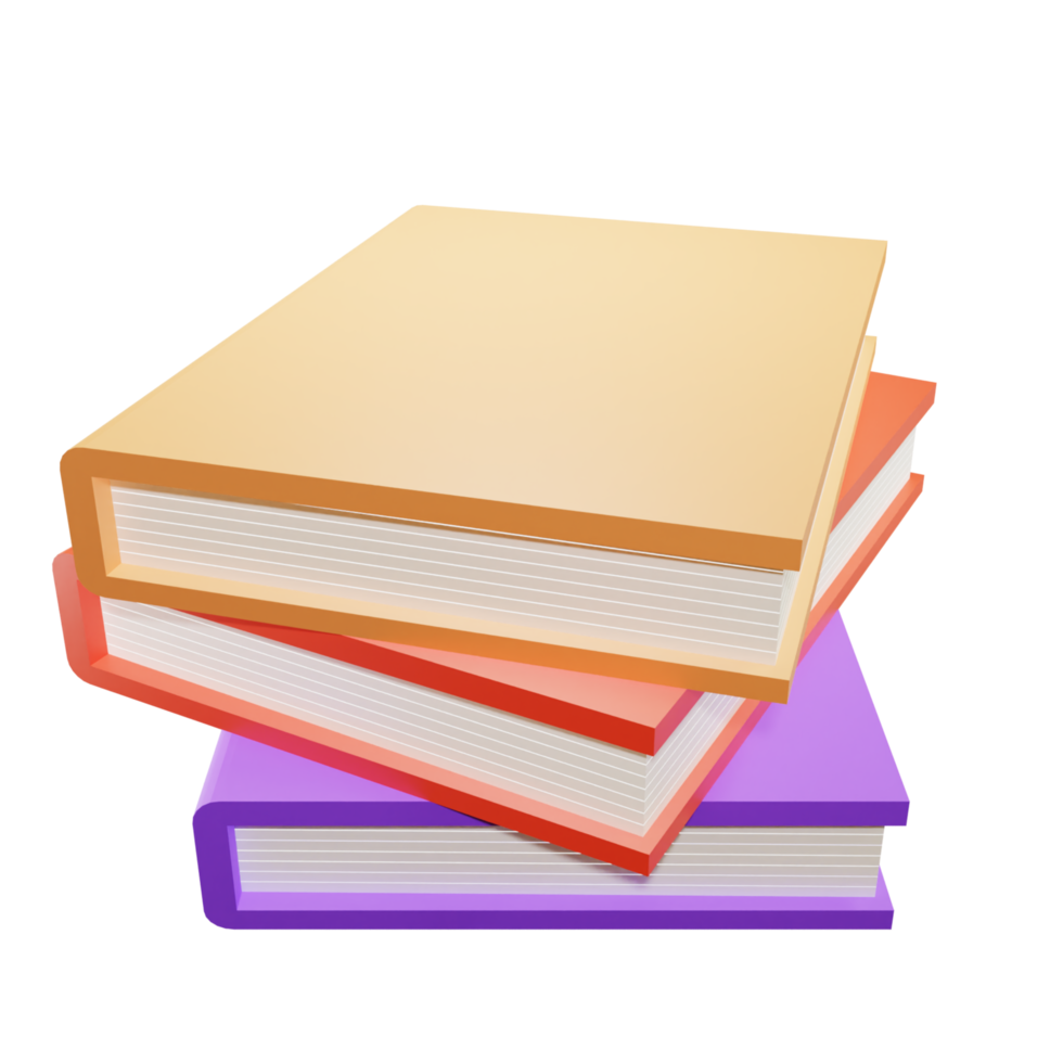 libri in pila senza sfondo